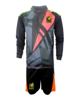 Messico Portiere Maglia Gara Casa Repliche Copa America 2024 Bambino Maniche Lunghe